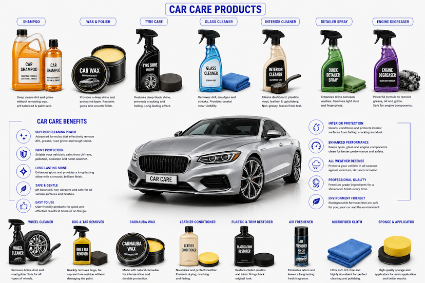 SBK premium additive and car care range pack