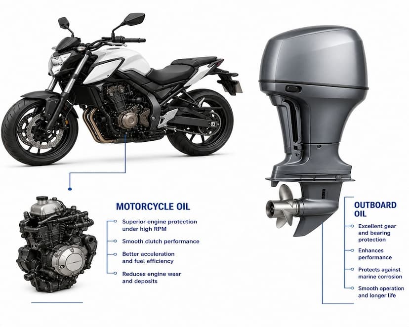 SBK marine trunk piston oil product