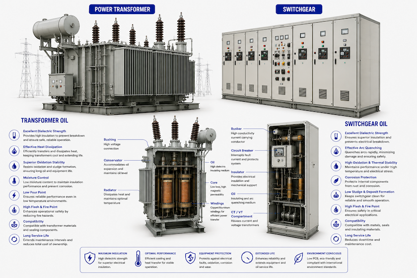 SBK transformer and process oil pack
